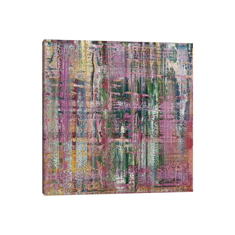 Plush Leather Seats by Spencer Rogers - Gallery-Wrapped Canvas Giclée on Canvas, Canvas, 30.48 cm H x 30.48 cm W