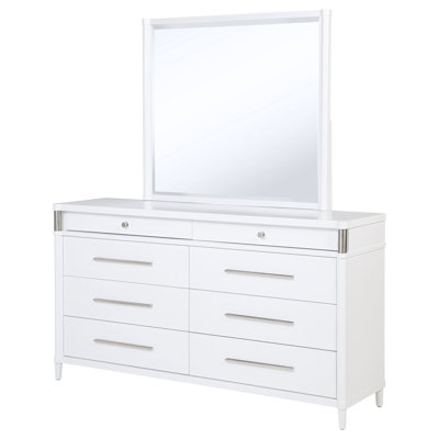 Commode 8 tiroirs avec miroir Collier