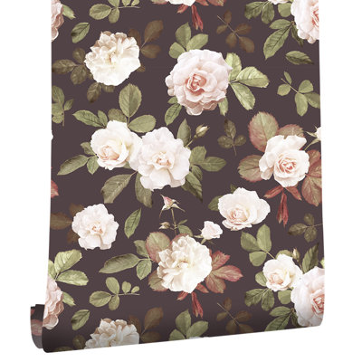 Kalden Peel & Stick Floral Roll