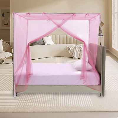 Bed Mosquito Net Bedroom Decorative Side Opening Net Curtains