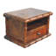 Table de chevet murale en bambou