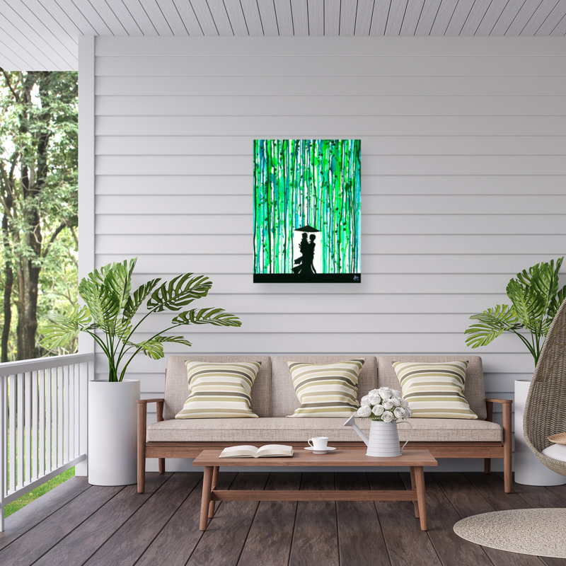 Toile d'extérieur Marc Allante The Emerald Grove, H 35 po x l 47 po