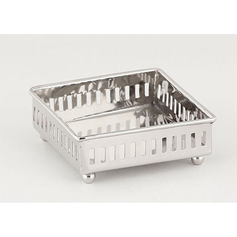 Porte-serviette cocktail nickel