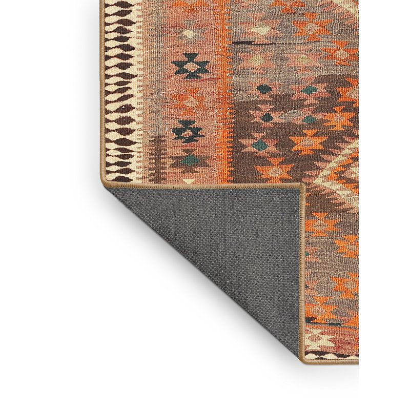 Canvey Southwestern Indoor Rug, Rectangle 5' x 7'