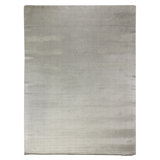 Honeycomb Chevron Area Rug in Light Gray