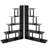 Amill Corner Shelf Unit，Set of 2 Ladder Shelving Unit-932212867
