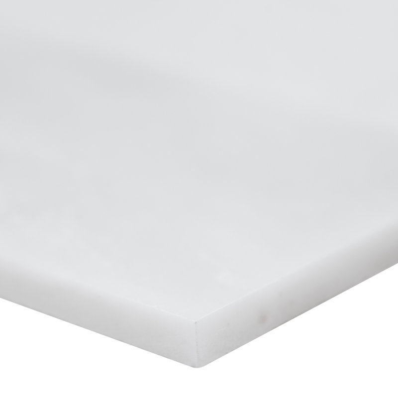 Arabescato Carrara 4 in. x 12 in. Honed Marble Subway Floor and Wall Tile, Arabescato Carrara