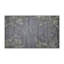 Tapis gris soyeux et moelleux-100890413