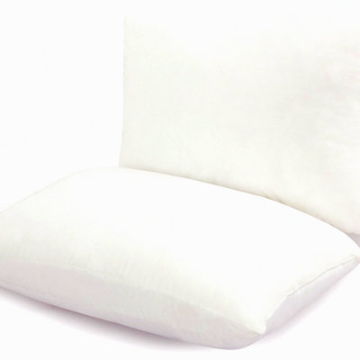 CoolDream Queen Size Cooling Linen Pillows - Set of 2 Soft Hotel Quality Bed Pillows for Back, Stomach, or Side Sleepers - Down Alternative 20x30 Inches Pack of 2