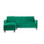 Comeaux 3 Seater Velvet Sofa Bed