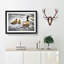 Ducklings with Mother Duck - Picture Frame Graphic Art Print on MDF-55734060-55734062