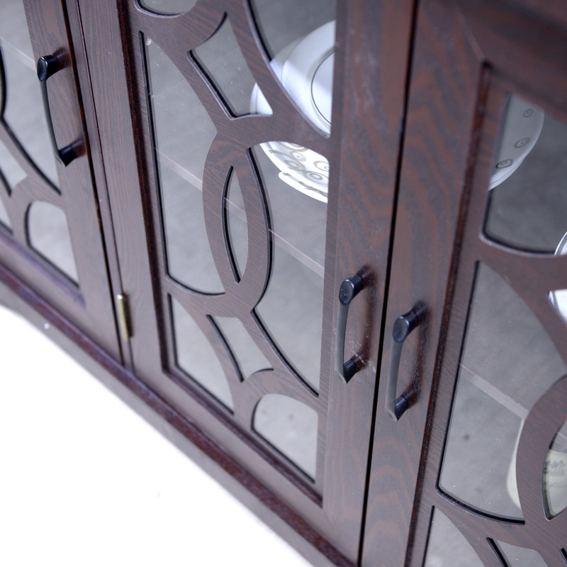 Buffet 49 "avec tablette réglable, Rouge sang de bœuf