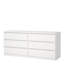 Razhane Wide Chest of 6 Drawers (3+3)-1258289526