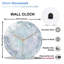 Horloge murale en verre 12 po
