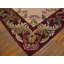 Tapis crocheté antique à motif floral européen