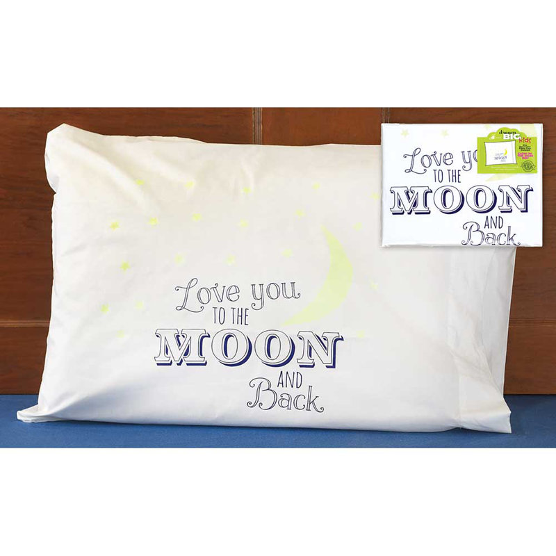 PILCASE KIDS LOVE YOU TO MOON GLOW IN 