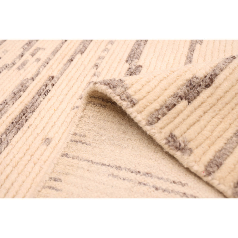 Tapis crème Tangier 5 pi 3 po x 7 pi 7 po