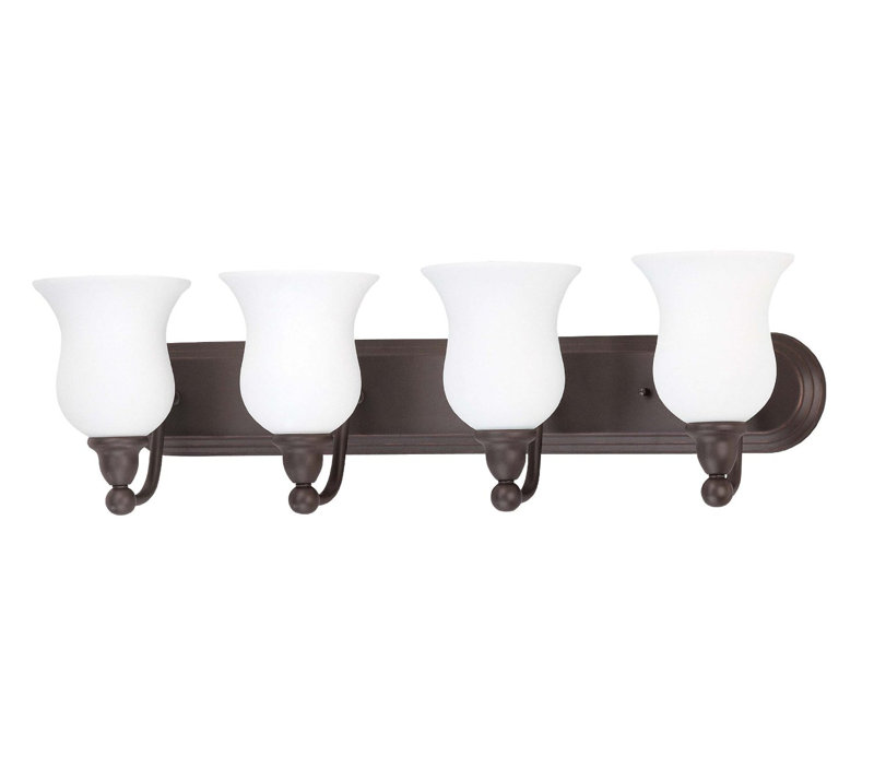 Éclairage pour meuble-lavabo 4 lumières Grunwald
