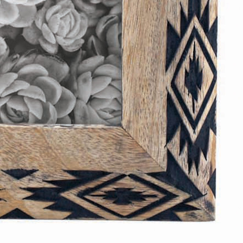 Reis Brown Wood Matte Picture Frame
