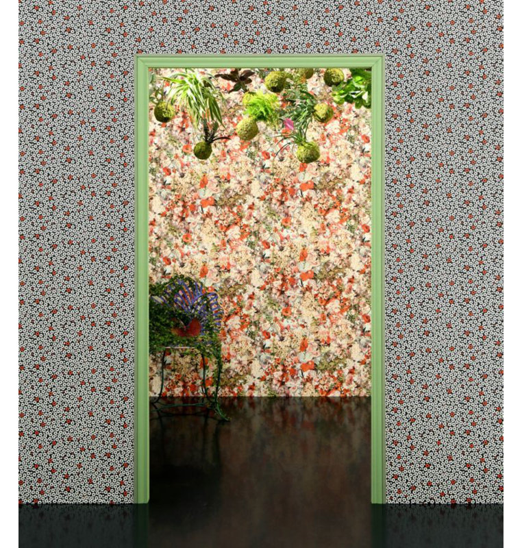 Un Monde Parfait Floral Wallpaper Double Roll, Ocean