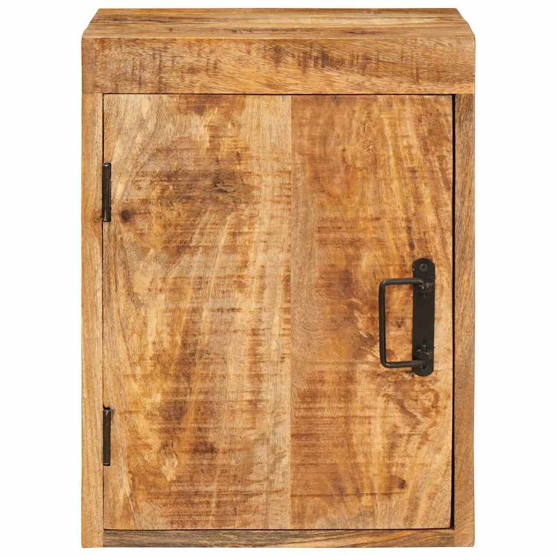 35cm W Solid Wood Bedside Table