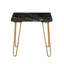 Table de bout en marbre noir Modern Elegance-1184137025