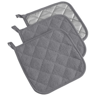 Prep & Savour Damontray Cotton Blend Potholder Set (Set of 3)