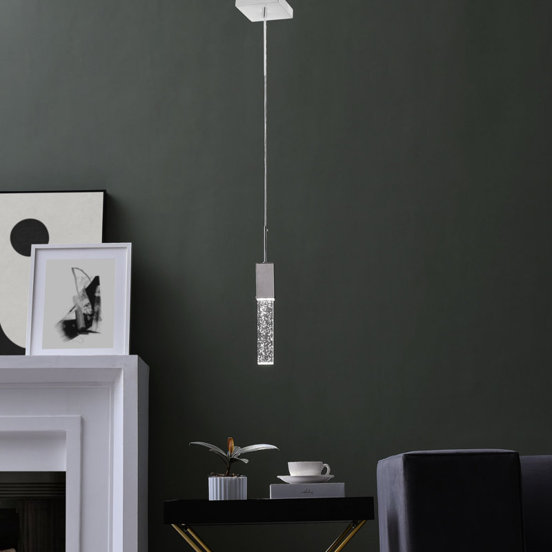 Rosas 1 - Light Chrome Single Pendant
