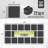 CAP Interlocking Exercise Foam Mats, 72 SQ.FT Diamond, TATAMI, T-Pattern 3/4-Inch Thickness Tiles-98498922