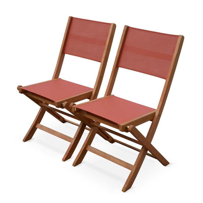 Gordana Manufactured Wood Patio Folding Chair Folding Chair Set
