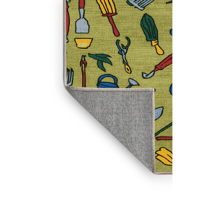  Tapis lavable Garden Tools Farm, Tapis de couloir 2 pi x 4 pi