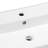 24"X16" White Ceramic Rectangular Wall-Mounted Bathroom Sink With Faucet Hole And Overflow | Gift Idea