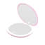Miroir compact Hello Kitty avec lumières DEL, miroir de voyage et miroir grossissant 3x