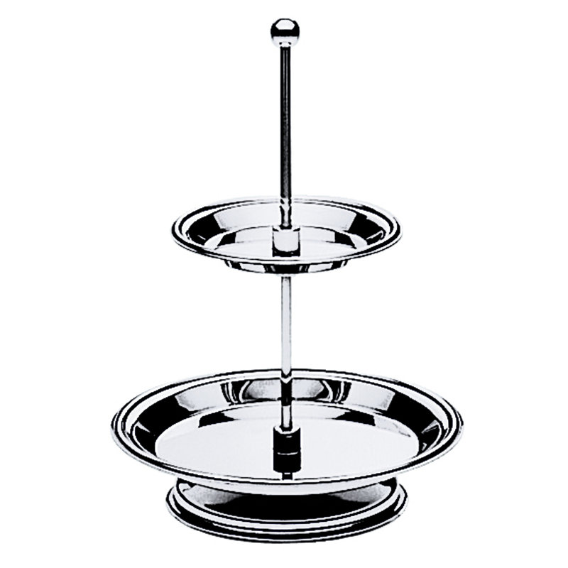 Michelangelo Stainless Steel Tiered Stand