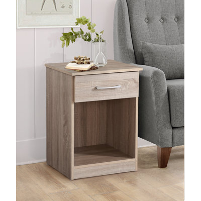 Table de chevet charmante en hêtre