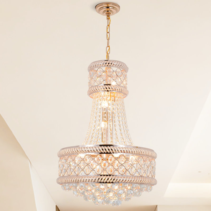 Kiyon 9 - Light Luxury Empire Crystal Chandelier
