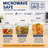 BPA-Free Deli Food Storage Containers with Lids, Microwave & Freezer Safe, 32 oz, 100 Count