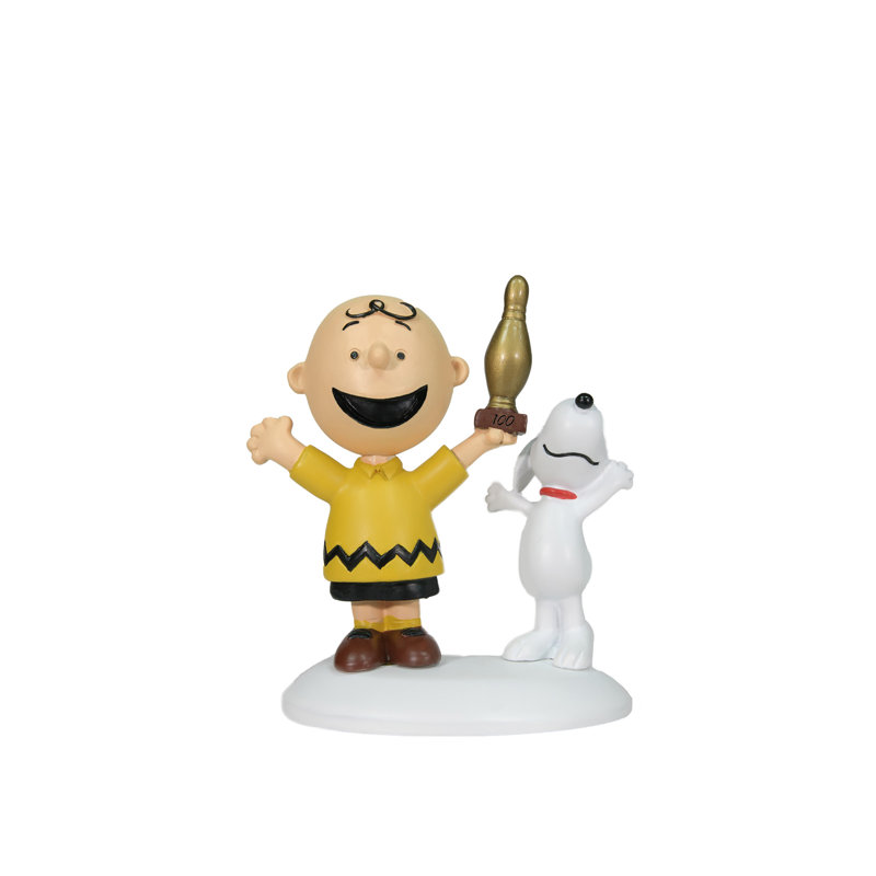Figurine Peanuts Village Charlie Brown Breaks 100