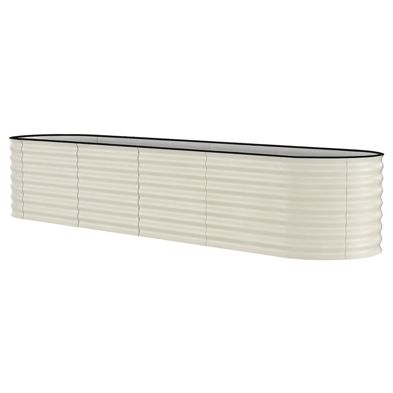 Planter, Beige, 60cm H x 240cm W x 60cm D