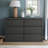 Brannick 46.5" W Handleless 6-Drawer Double Dresser-94481524