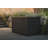 Keter Java 230 Gallon XXL Durable Resin Outdoor Storage and Organization Deck Box Ideal For Garden Patio Furniture and Supplies-69677903
