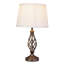 Zoey 49cm Twist Traditional Metal Table Lamp-83453912