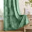 Deavion Velvet Crushed Curtains with Metal Grommets Room Darkening 2 Panel Set-1895569407-1895569383