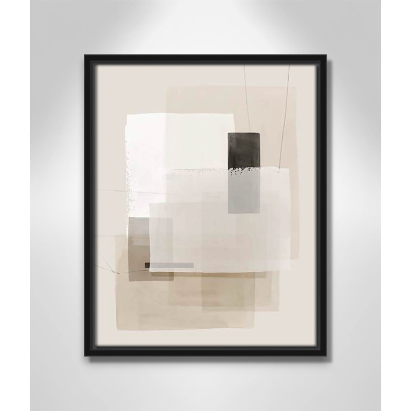 «Mystical Momentum II» par Hazel J, Cadre flottant noir, Pas de tapis, H 15,5 po x l 12,5 po x P 2 po