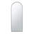 28x1x74" Celine Black Arch Body Mirror