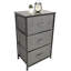 Evarose 3 Drawer Storage Drawer