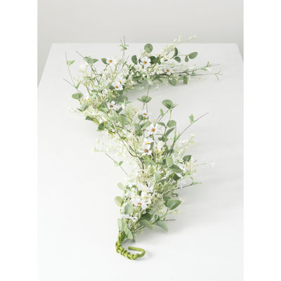 Guirlande en cascade et eucalyptus 6'