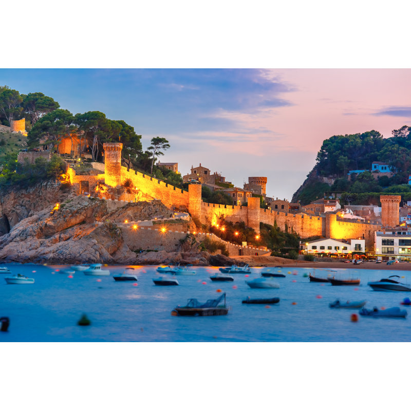 Elijames Tossa De Mar by KavalenkavaVolha - Wrapped Canvas Print, 30cm H x 46cm W x 3.8cm D