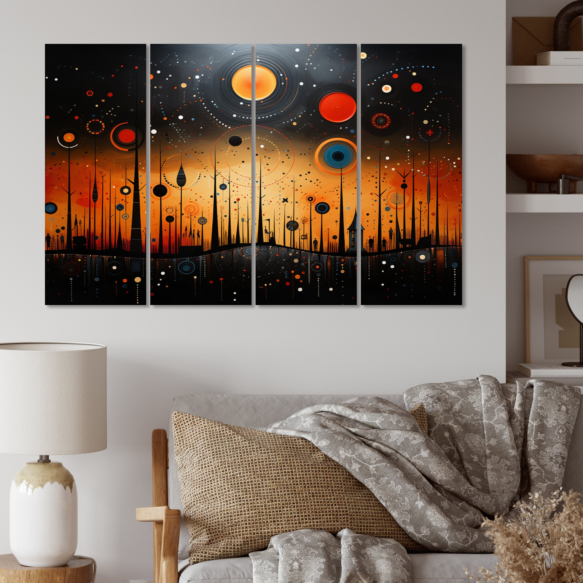 Déco murale macramé nordique - La boutique bohème