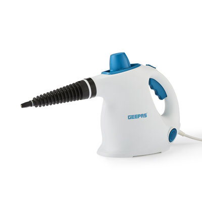 GEEPAS Steam Cleaner | Handheld Multipurpose Portable Steamer for Cleaning Bathroom Kitchen Window Carpet Car Floor Stain Removal | 9 Attachment Kills 99.9% Germs & Bacteria | 2 Year Warranty 1050W